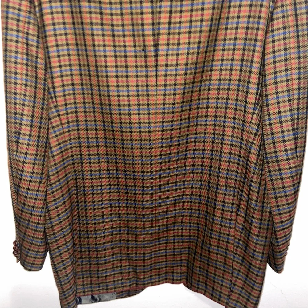 Brioni Wilkes Bashford Blazer Mens 44L Sports Coat Jacket Wool Italy *Flaw